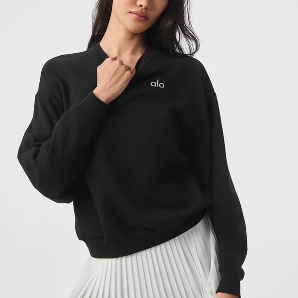ALO accolade sweatshirt black small
